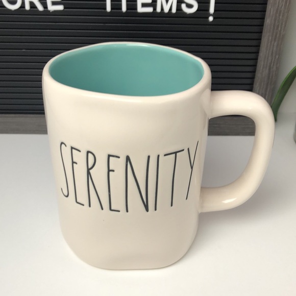 😍📹 New Rae Dunn SERENITY mug - Picture 3 of 15